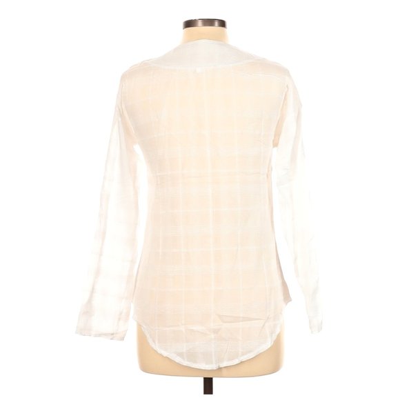 White Long sleeve shirt (NWOT) - Picture 2 of 2